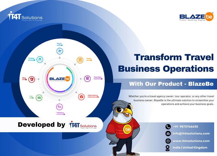 Transform Travel Business Operations With Blazebe By IT4T Solutions